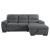 Andes Microfiber Sectional with Pull-out Bed and Hidden Storage