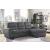 Andes Microfiber Sectional with Pull-out Bed and Hidden Storage