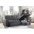 Andes Microfiber Sectional with Pull-out Bed and Hidden Storage