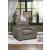 Andes Microfiber Chair with Pull-out Ottoman