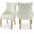 Tuft Faux Leather Dining Chair