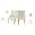 Tuft Faux Leather Dining Chair