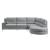 Bonita Polyester Fabric Right Chaise Facing Sectional Sofa