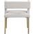 Caleb Dining Chair with Iron Legs