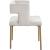 Caleb Dining Chair with Iron Legs