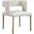 Caleb Dining Chair with Iron Legs