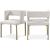 Caleb Velvet Dining Chair with Brushed Gold Iron Legs
