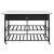 Emery Wood/Metal/Artificial Stone Kitchen Island