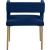 Caleb Dining Chair with Iron Legs