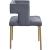 Caleb Dining Chair with Iron Legs