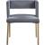 Caleb Dining Chair with Iron Legs