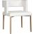 Caleb Dining Chair with Iron Legs