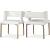 Caleb Faux Leather Dining Chair with Brushed Gold Iron Legs
