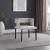 Caleb Dining Chair with Iron Legs