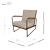 Damian Fabric Accent Chair