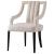 Viola Velvet Fabric Dining Chair