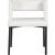 Caleb Faux Leather Dining Chair with Matte Black Iron Legs