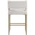 Caleb Counter Stool with Iron Legs