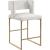 Caleb Counter Stool with Iron Legs