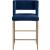 Caleb Counter Stool with Iron Legs