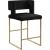 Caleb Counter Stool with Iron Legs