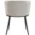 Skylar Velvet Dining Chair with Matte Black Iron Legs