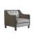 House Beatrice Leather-Aire Tufted Chair