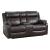Yerba Microfiber Double Lay Flat Reclining Loveseat