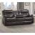 Yerba Microfiber Double Lay Flat Reclining Sofa