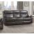 Yerba Microfiber Double Lay Flat Reclining Sofa