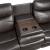 Yerba Microfiber Double Lay Flat Reclining Sofa