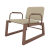 Whythe PU Leather Low Accent Chair 1.0 