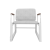 Whythe PU Leather Low Accent Chair 1.0 