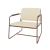Whythe PU Leather Low Accent Chair 2.0 