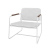 Whythe PU Leather Low Accent Chair 2.0 