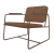 Whythe PU Leather Low Accent Chair 2.0 