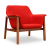 Miller Linen Weave Accent Chair