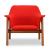 Miller Linen Weave Accent Chair