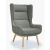 Sampson Twill Accent Chair