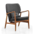Bradley Linen Weave Accent Chair