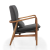 Bradley Linen Weave Accent Chair