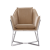 Origami Velvet Accent Chair