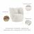 Siri Linen Weave Accent Chair w/Pillows 
