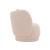 Siri Linen Weave Accent Chair w/Pillows 