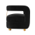 Amirah Velvet  Accent Chair 