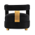 Amirah Velvet  Accent Chair 