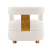 Amirah Velvet  Accent Chair 