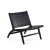 Maintenon Leatherette Accent Chair 
