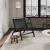 Maintenon Leatherette Accent Chair 
