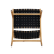 Maintenon Leatherette Accent Chair 